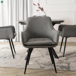 Mebel Elite EDRICK szürke szövet étkezőszék