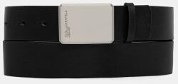 Karl Lagerfeld Jeans bőr öv - fekete 95 - answear - 33 990 Ft