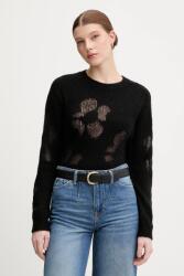 Benetton pulóver gyapjúkeverékből - fekete S - answear - 39 990 Ft