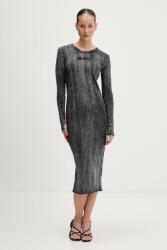 Karl Lagerfeld Jeans ruha - szürke XL - answear - 73 990 Ft