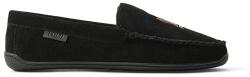 Ralph Lauren velúr papucs Brenan Bear fekete, 843981600001 - fekete Férfi 46