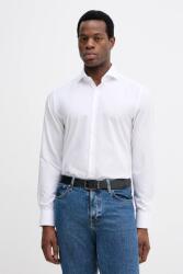 HUGO BOSS pamut ing olasz galléros, fehér, slim, 50555995 - fehér 44