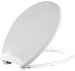 Alföldi WC ülőke tetővel Solinar, Saval, Bázis csészékhez, Duroplast, antibakteriális (8780 95 01) (8780 95 01)