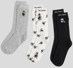 Karl Lagerfeld zokni KL X DISNEY 3 pár - szürke Univerzális méret
