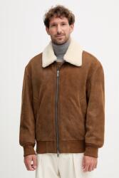 BOSS Orange velúr dzseki - barna 54