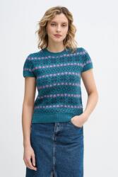 Benetton pulóver gyapjúkeverékből x Stranger Things - türkiz XS