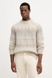 BOSS Orange pulóver gyapjúkeverékből bézs, 50548686 - bézs M