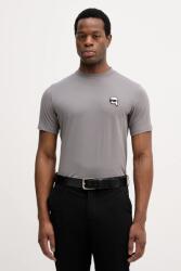 Karl Lagerfeld pamut póló - szürke XXL - answear - 38 990 Ft