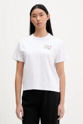 HUGO pamut póló - fehér XS - answear - 31 990 Ft