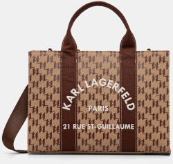 Karl Lagerfeld kézitáska K/RSG - barna Univerzális méret - answear - 61 990 Ft