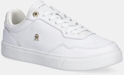 Tommy Hilfiger bőr sportcipő CASUAL CUPSOLE SNEAKER - fehér Női 40 - answear - 43 890 Ft