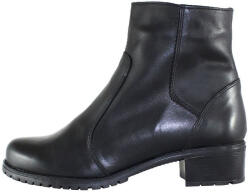 Nicolis Ghete dama, Nicolis, 146640-Negru, casual, piele naturala, imblanite, cu toc, negru (Marime: 37)