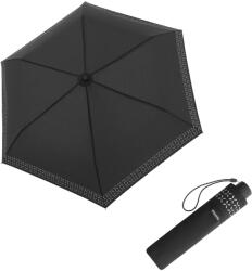 Doppler Fiber Havanna Safety Cross - női összecsukható esernyő, fekete színű 722363SE04 (722363SE04)