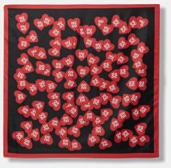 HUGO kendő - fekete Univerzális méret - answear - 25 990 Ft