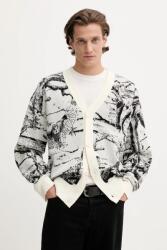 HUGO BOSS gyapjú kardigán fekete, 50546872 - fehér M