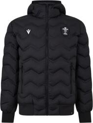 Macron Суичър Macron Men's Wales Rugby Anthem Zip Hoodie - Black