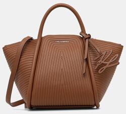 Karl Lagerfeld kézitáska K/WELLEN MD - barna Univerzális méret - answear - 101 090 Ft