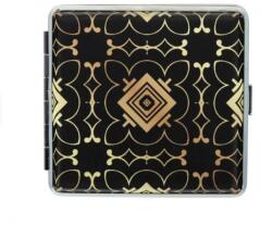 Padonio Arany mintás fém cigarettatárca, 20 szál cigarettának - 6 (M-06444-6)