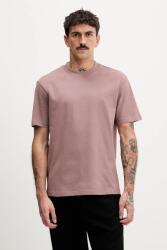 HUGO pamut póló - rózsaszín XL - answear - 23 990 Ft