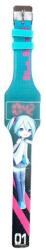 Puckator Hatsume Miku szilikon LED karóra - kék