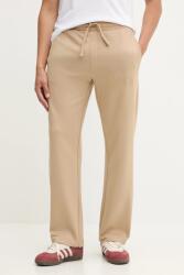 HUGO BOSS pamut melegítőnadrág fekete, nyomott mintás, 50529110 - bézs M