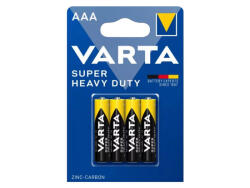 VARTA Super Heavy Duty (Superlife) mikroceruzaelem (AAA) 4 db