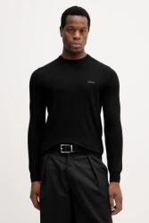 GUESS pulóver selyemkeverékből DANIEL - fekete XXL