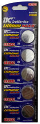 BC Batteries lítium gombelem CR2032 3V - 5db/csomag