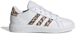 adidas Детски маратонки Adidas Girls Grand Court Trainers - White/Animal