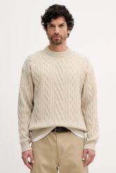BOSS Orange gyapjú pulóver bézs, 50548689 - bézs M