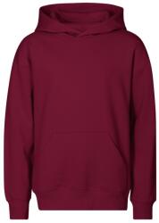 MALFINI Gyerek kapucnis pulóver Chill - Garnet | 134 cm (8 éves) (4238610)