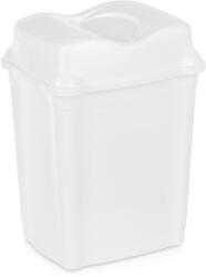 Orion Coș de gunoi din plastic cu capac basculant 16 l alb Cos de gunoi