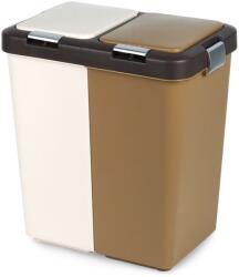 Orion Coș de sortare a deșeurilor din plastic 2×20 l Cos de gunoi