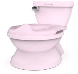 Ingenuity My Size Gyermek Toalett Hanggal Pink - Valósághű Hanghatással, Stabil és Könnyen Tisztítható