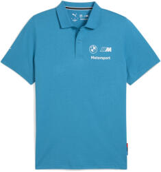 PUMA Férfi Motorkerékpár Versenyzés Galléros, Regular Fit Bmw M Motorsport PUMA kék