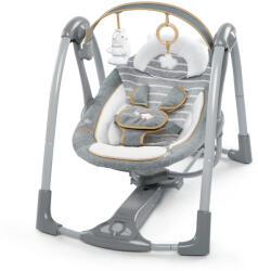 Ingenuity Konvertibilis Utazó Hinta Dallamokkal Bella Teddy Újszülött Kortól 9Kg-ig - Kényelmes, Nyugtató és Hordozható Babahinta