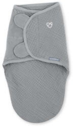 Ingenuity Pólya SwaddleMe Muszlin Pólyazsák Granbite 1.5 TOG 0-3 Hónapos Babáknak - Puha, Lélegző, Biztonságos Alváshoz