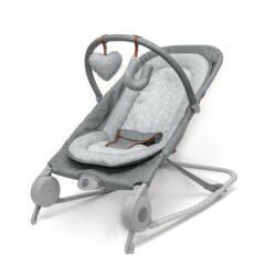 Ingenuity Summer 2 az 1-ben Bouncer & Rocker Duo Lehátó - Nyugtató Rezgéssel, Kényelmes és Biztonságos Baba Lehátó Szék