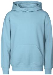 MALFINI Gyerek kapucnis pulóver Chill - Égszínkék | 134 cm (8 éves) (4231510)