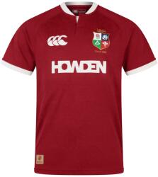 Canterbury British and Irish Lions 2025 Shirt Adults - Red Dahlia