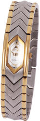 ASTRON 5053-9 női karóra, bicolor színű nemesacél tok, bicolor nemesacél csat, fehér számlap, keményített ásványüveg, quartz szerkezet, cseppmentes vízállóság (5053-9) - oranagykereskedes