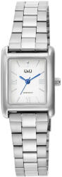 Q&Q női karóra, ezüst színű fémtok, fehér színű számlap, ezüst színű fémcsat C69A-001PY (4214-2)