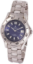 ASTRON 5004-2 férfi karóra, ezüst színű nemesacél tok, ezüst színű nemesacél csat, kék számlap, keményített ásványüveg, quartz szerkezet, 100 m (10 ATM) vízállóság (5004-2) - oranagykereskedes