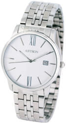 ASTRON 8057-8 férfi karóra, ezüst színű nemesacél tok, ezüst színű nemesacél csat, ezüst számlap, keményített ásványüveg, quartz szerkezet, 5 ATM vízállóság (8057-8) - oranagykereskedes