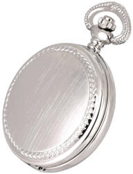 TIKO TIME férfi zsebóra, quartz, ezüst színű tok, arab számos (7454-5)