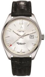 Atlantic Férfi karóra, Worldmaster Art-Déco Automatic Silver Leather 51752.41. 25S - swisstimeshop