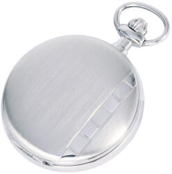 ASTRON férfi zsebóra, quartz, ezüst színű fémtok, fehér / római számos számlap (8517-0) - oranagykereskedes