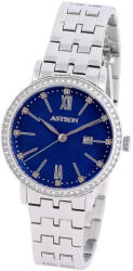 ASTRON 8053-2 női karóra, ezüst színű nemesacél tok és csat, kék számlap, keményített ásványüveg, quartz szerkezet, 50 m (5 ATM) vízállóság (8053-2) - oranagykereskedes