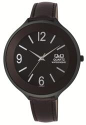 Q&Q női, quartz, fekete szíj, fekete tok és számlap, analóg, cseppmentes, ásványüveg, C185J505Y (4250-9)