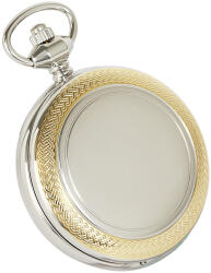 ASTRON férfi zsebóra, mechanikus (skeleton), bicolor (ezüst + arany) színű tok, római számos számlap (8514-3) - oranagykereskedes